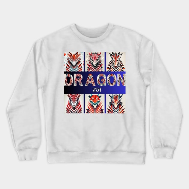 Dragon - 2024 Crewneck Sweatshirt by SimpleByJetson